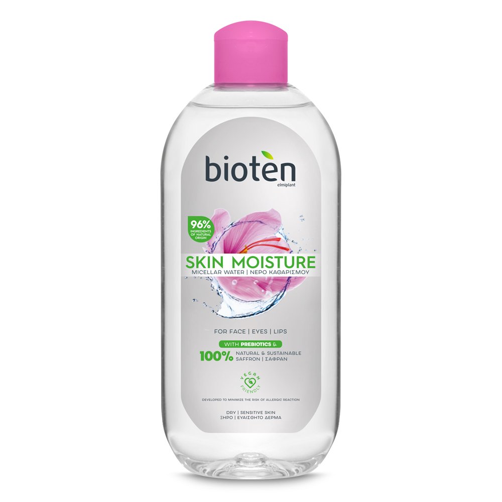 Bioten Skin Moisture Micellar Water Μικυλιακό Νερό Καθαρισμού για Ευαίσθητο Δέρμα, 400ml