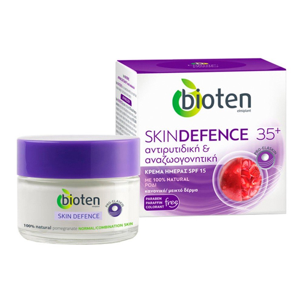 Bioten Skin Defence Aντιρυτιδική Κρέμα Ημέρας Κανονική/Μεικτή Επιδερμίδα 50ml