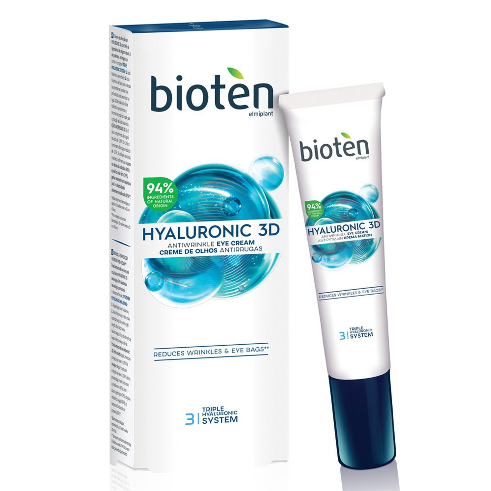 Bioten Eye Cream Hyaluron 3D Κρέμα Ματιών με Υαλουρονικό Οξύ, 15ml