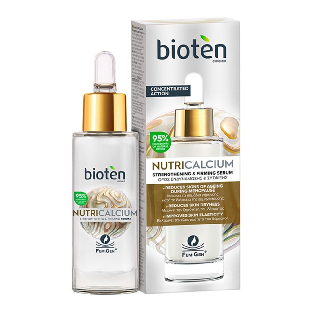 Bioten NutriCalcium Ορός Ενδυνάμωσης & Αναπλήρωσης Ελαστικότητας 30ml