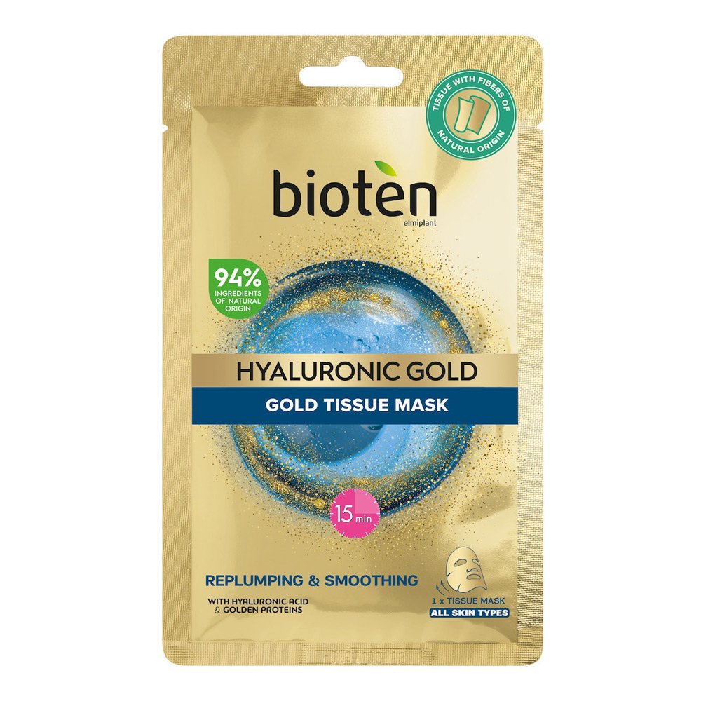 Bioten Hyaluronic Gold Tissue Mask, 25ml