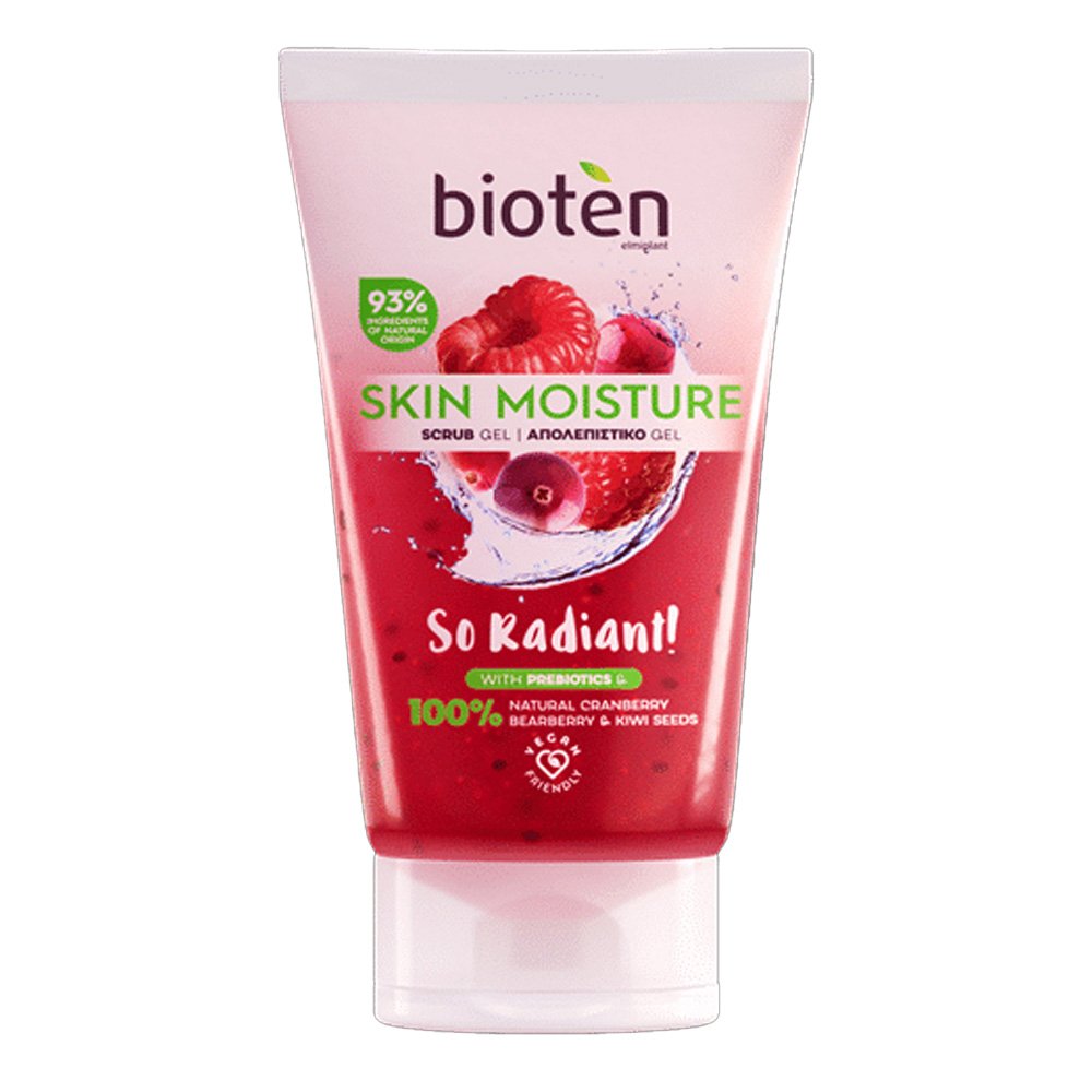 Bioten Skin Moisture Scrub Gel Απολεπιστικό Τζελ Κόκκινα Μούρα, 150ml