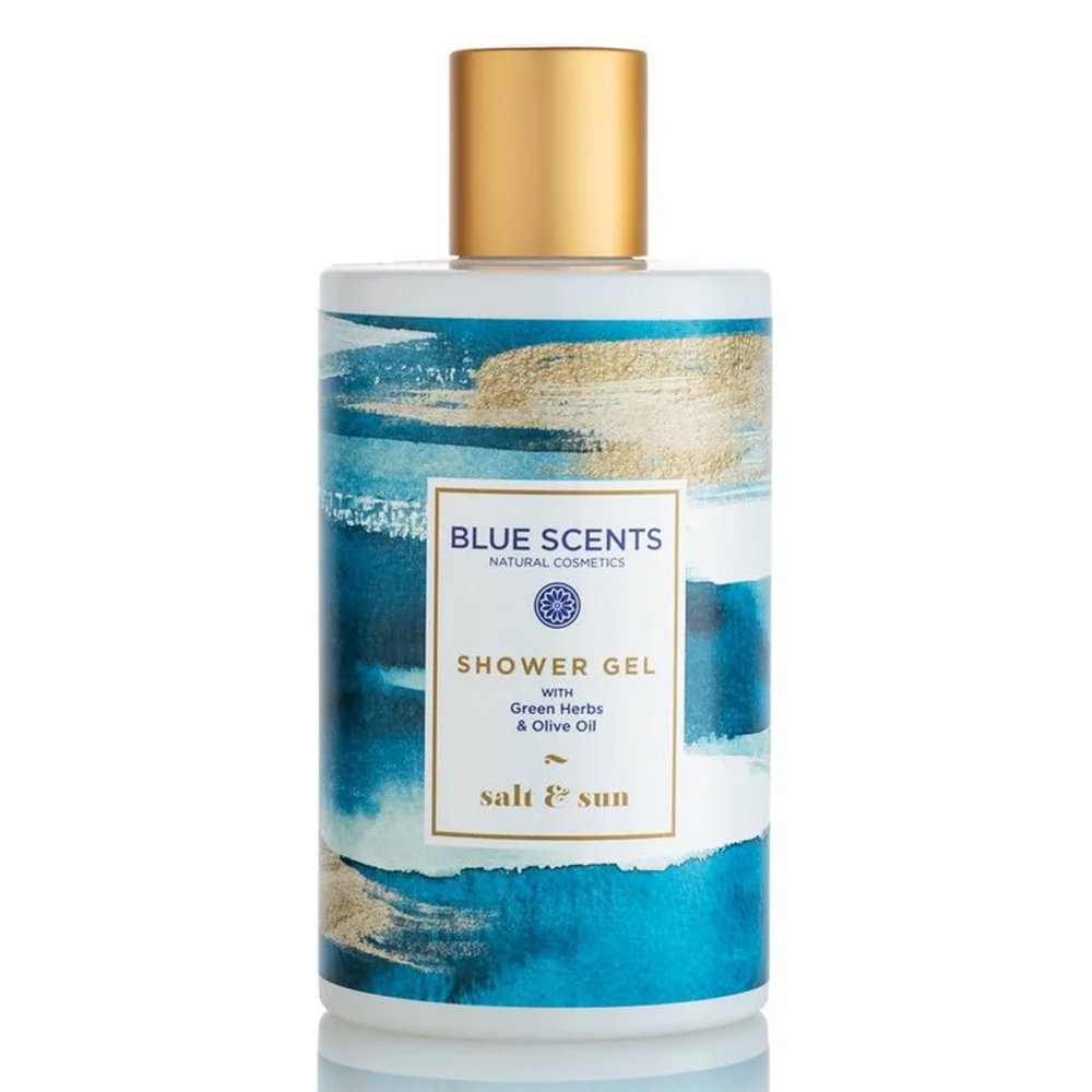 Blue Scents Shower Gel Αφρόλουτρο Σώματος Salt & Sun, 300ml	
