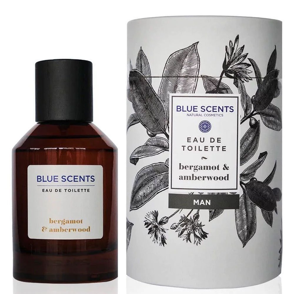 Blue Scents Bergamot & Amberwood Eau De Toilette Ανδρικό Άρωμα, 100ml	