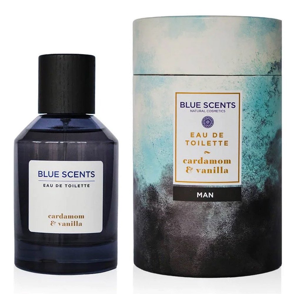 Blue Scents Cardamom & Vanilla Eau De Toilette Ανδρικό Άρωμα, 100ml