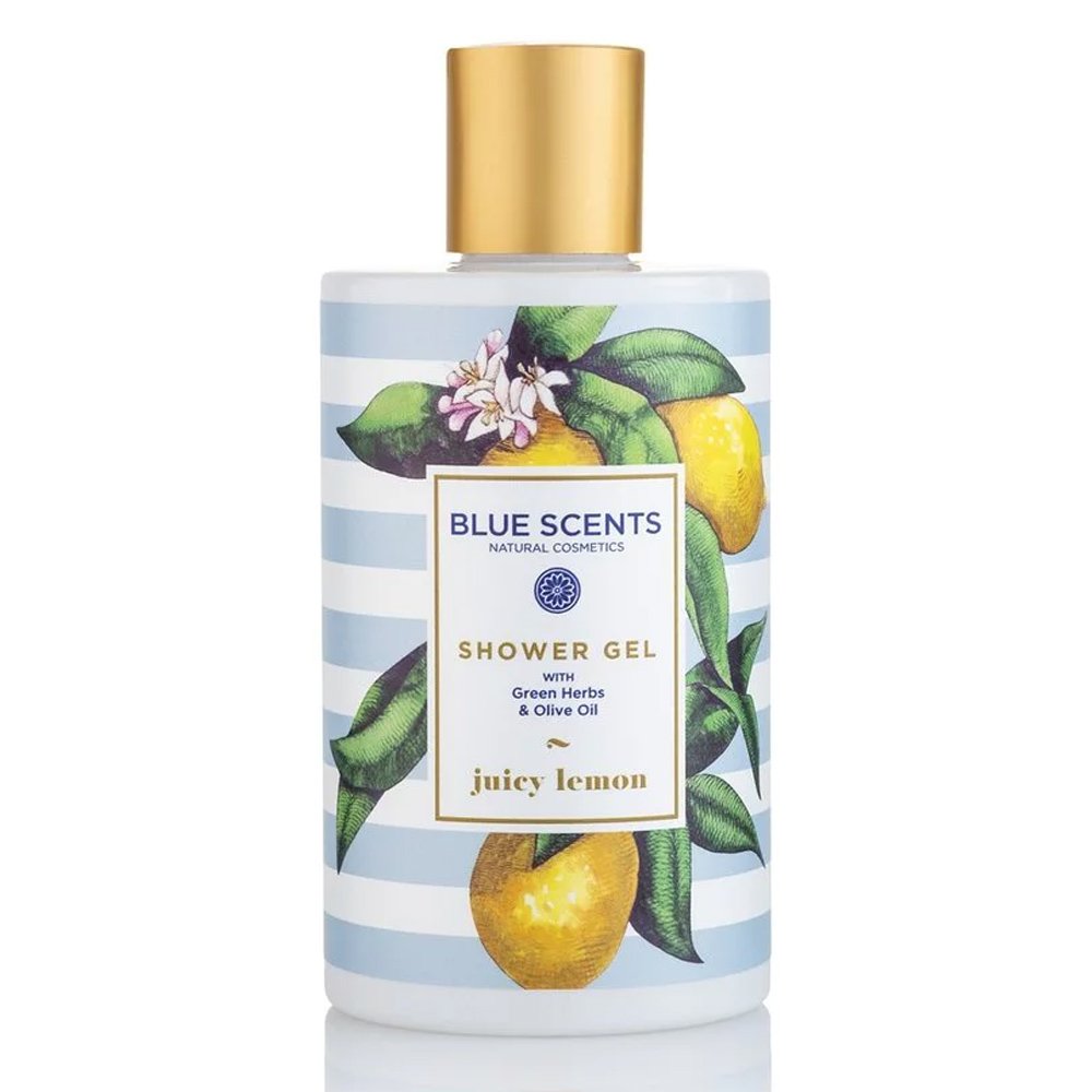 Blue Scents Shower Gel Αφρόλουτρο Σώματος Juicy Lemon, 300ml	