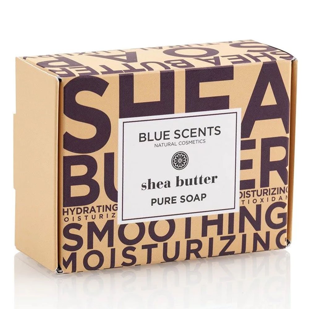 Blue Scents Soap Shea Butter Σαπούνι για Πρόσωπο & Σώμα, 135g	