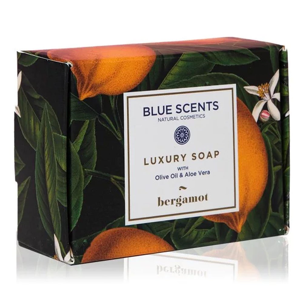 Blue Scents Soap Bergamot Σαπούνι, 135g	