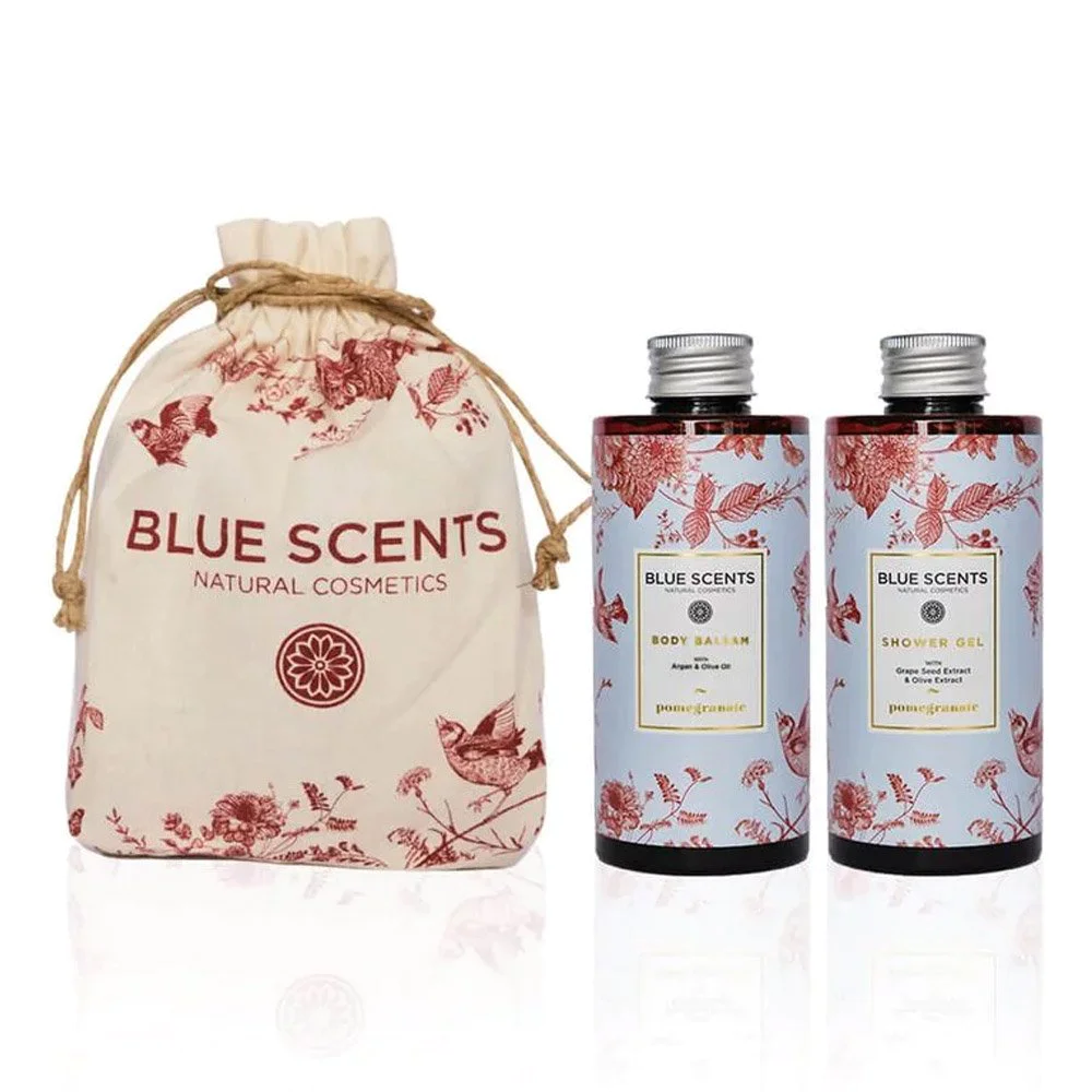 Blue Scents Promo Gift Set Pomegranate Αφρόλουτρο με Εκχύλισμα Σταφυλιού, 300ml & Pomegranate Ενυδατικό Γαλάκτωμα Σώματος, 300ml Blue Scents Promo Gift Set Pomegranate Αφρόλουτρο με Εκχύλισμα Σταφυλιού, 300ml & Pomegranate Ενυδατικό Γαλάκτωμα Σώματος, 300ml