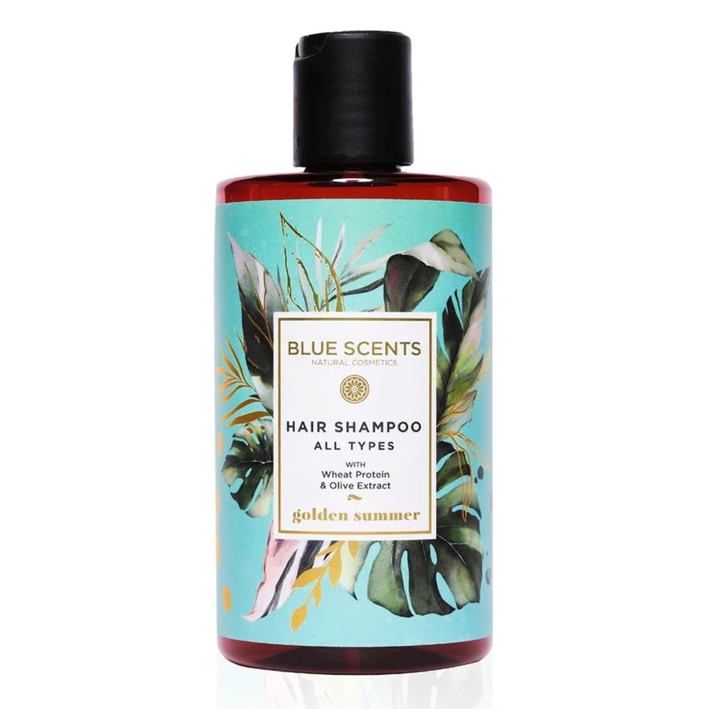 Blue Scents Shampoo Golden Summer Αναζωογονητικό Σαμπουάν, 300ml