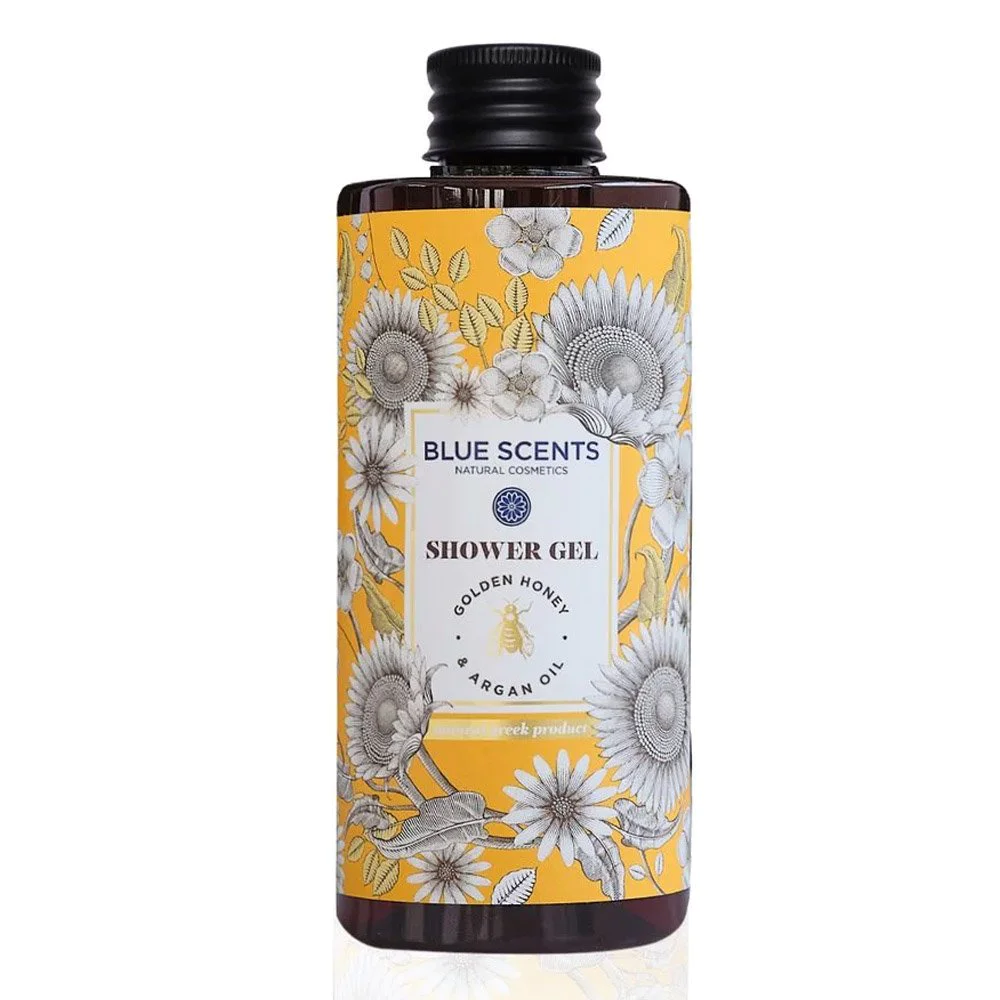 Blue Scents Shower Gel Αφρόλουτρο Σώματος Golden Honey & Argan Oil, 300ml Blue Scents Shower Gel Αφρόλουτρο Σώματος Golden Honey & Argan Oil, 300ml