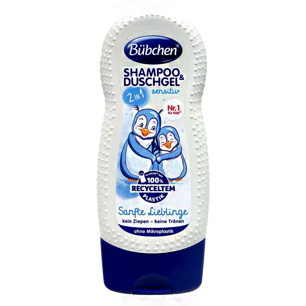 Bubchen Sensitive Παιδικό Σαμπουάν & Αφροντούς Baby Shower Gel & Shampoo, 230ml