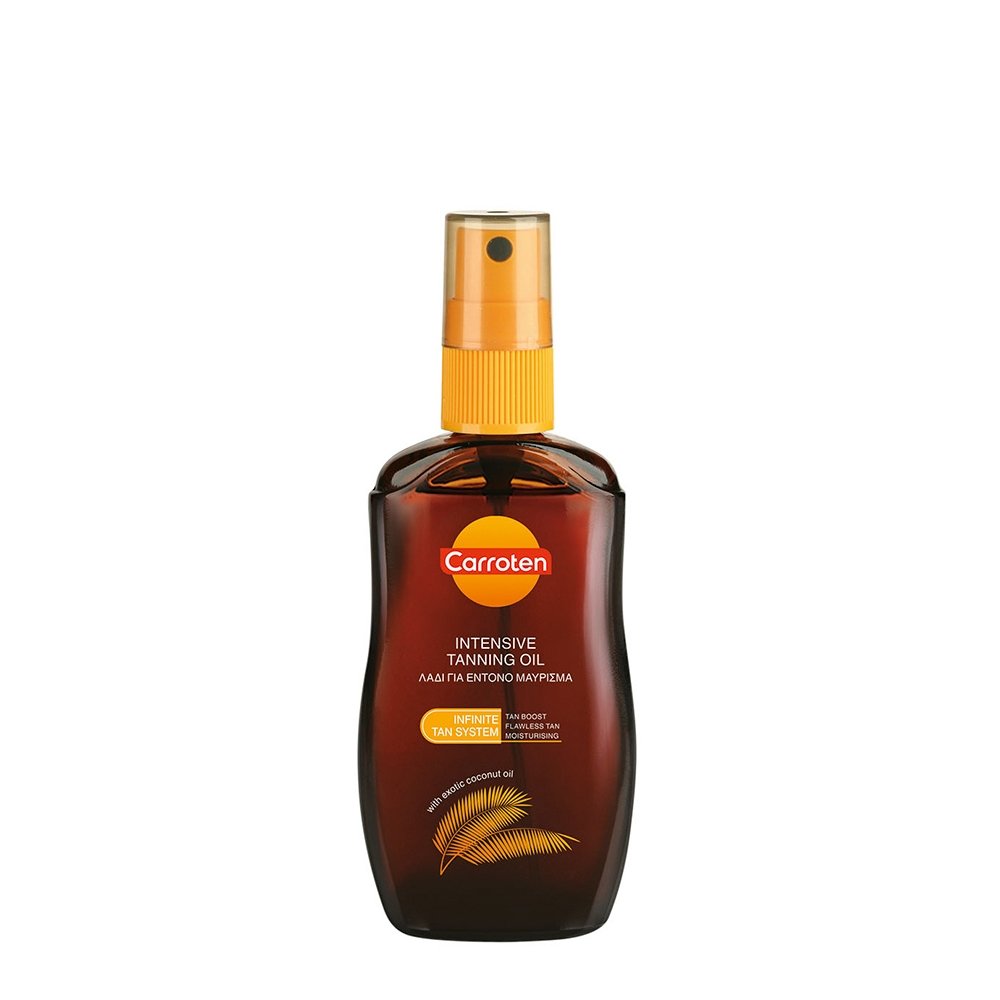 Carroten Intensive Tanning Oil Λα΄δι για Έντονο Μαύρισμα Χωρίς Προστασία, 150ml