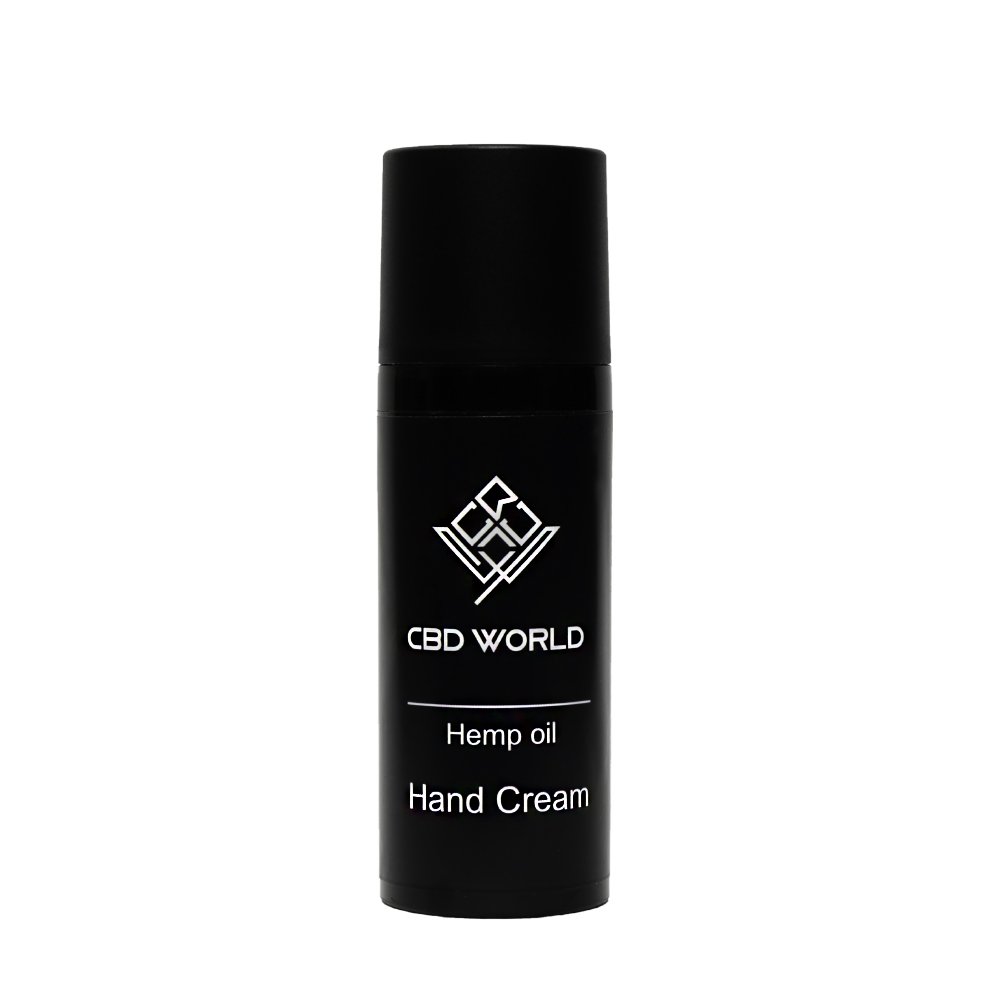 CBD World Hemp Oil Hand Cream Κρέμα Χεριών, 50ml