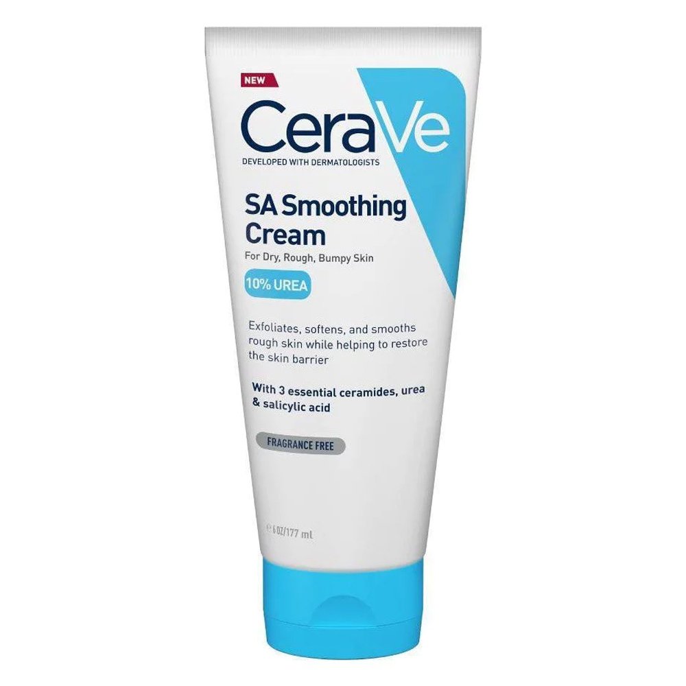 CeraVe SA Smoothing Cream Ενυδατική & Απολεπιστική Κρέμα με Ουρία, 177ml