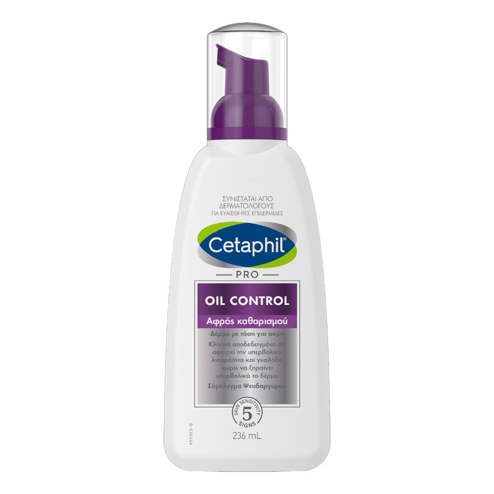 Cetaphil Pro Oil Control Αφρός Καθαρισμού για Δέρμα με Τάση για Ακμή, 236ml