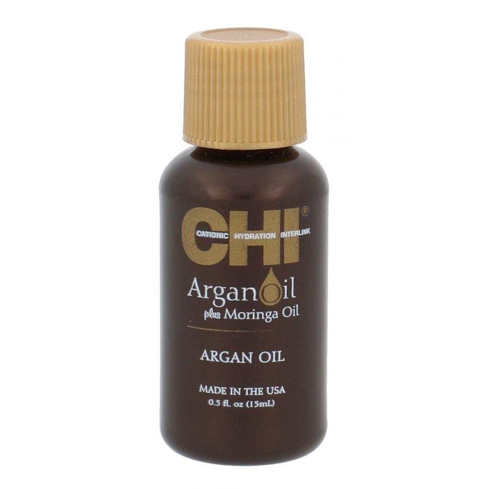 Chi Argan Oil Plus Moringa Λάδι Μαλλιών για Κατεστραμμένα Μαλλιά, 15ml