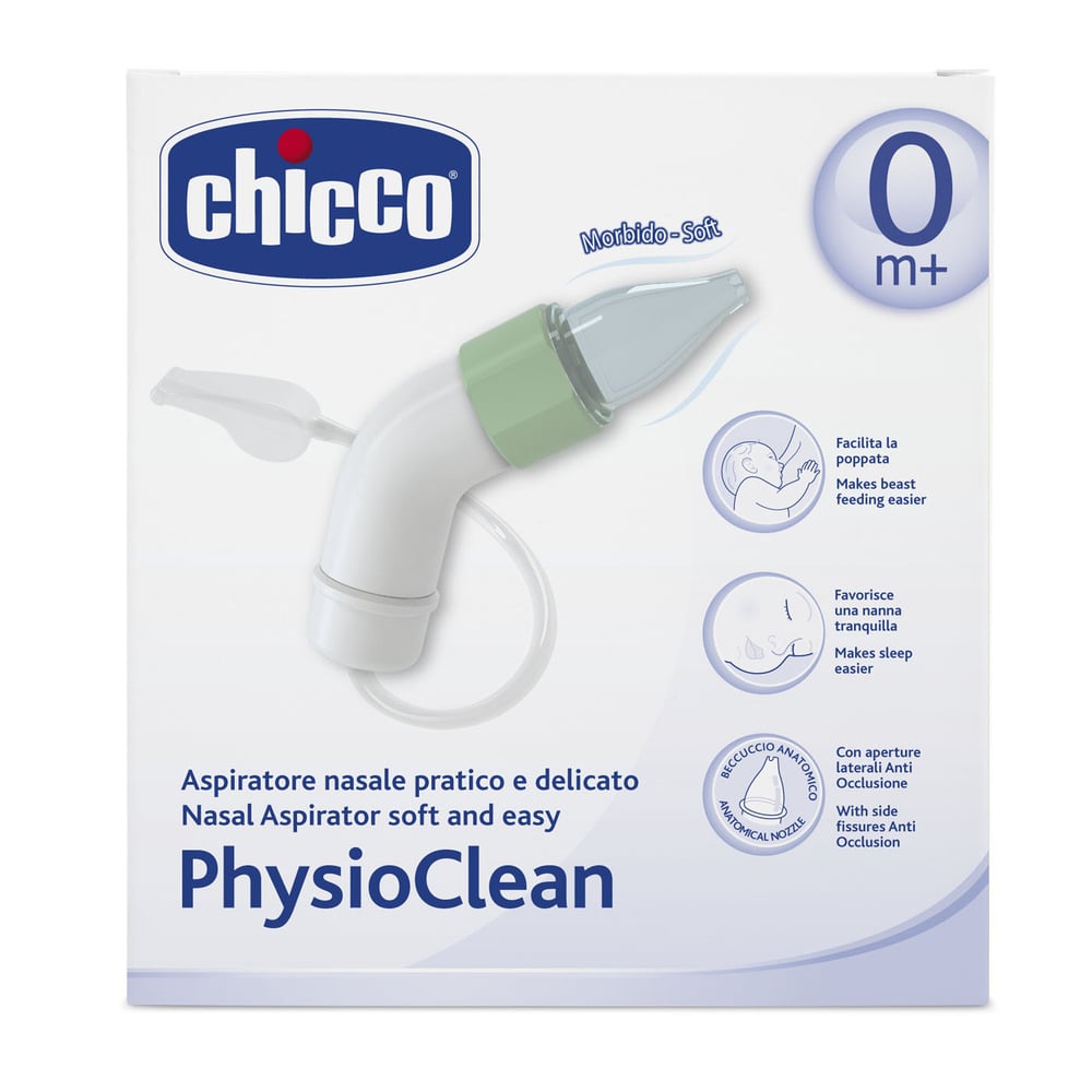 Chicco PhysioClean Kit 0m+ Βρεφικό Κιτ Αναρρόφησης για την Μύτη, 1σετ