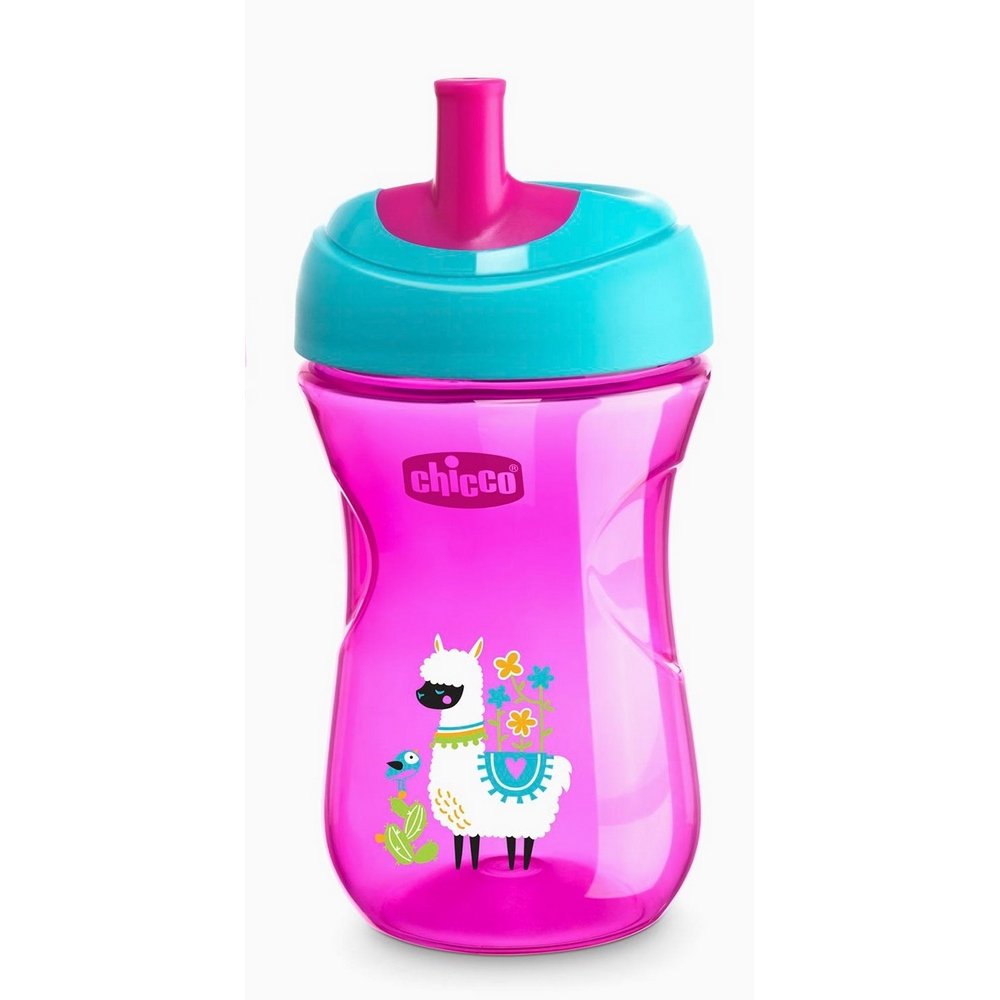 Chicco Advanced Cup Easy Drinking Κύπελο Ανάπτυξης 12m+ Λάμα, 266ml