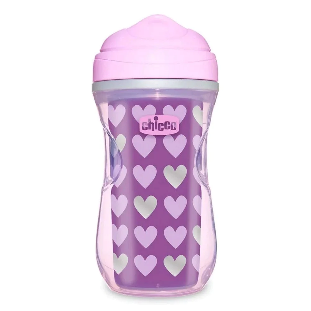 Chicco Active Cup Εκπαιδευτικό Κύπελλο 14m+ Μωβ, 266ml Chicco Active Cup Εκπαιδευτικό Κύπελλο 14m+ Μωβ, 266ml