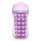 Chicco Active Cup Εκπαιδευτικό Κύπελλο 14m+ Μωβ, 266ml Chicco Active Cup Εκπαιδευτικό Κύπελλο 14m+ Μωβ, 266ml