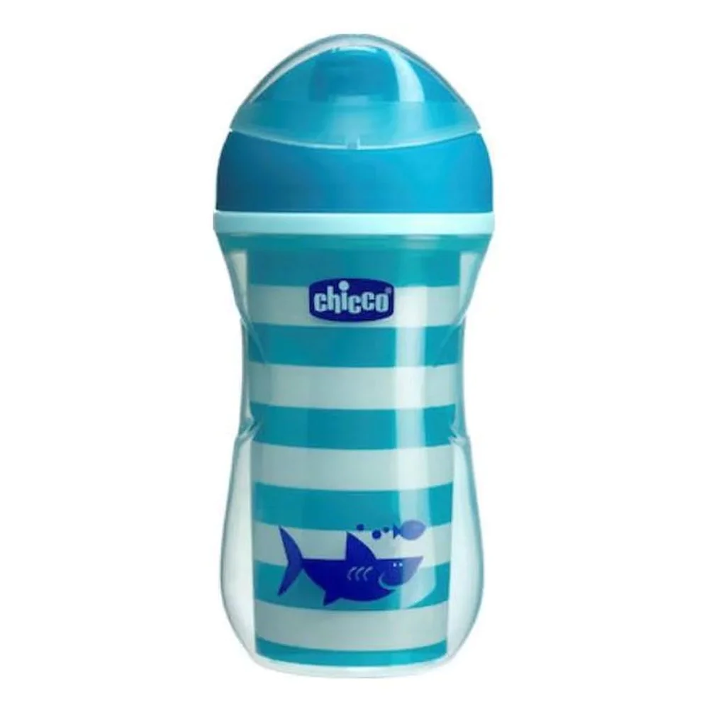 Chicco Active Cup Insulated Bottle Κύπελλο Μπλε 14m+, 266ml Chicco Active Cup Insulated Bottle Κύπελλο Μπλε 14m+, 266ml