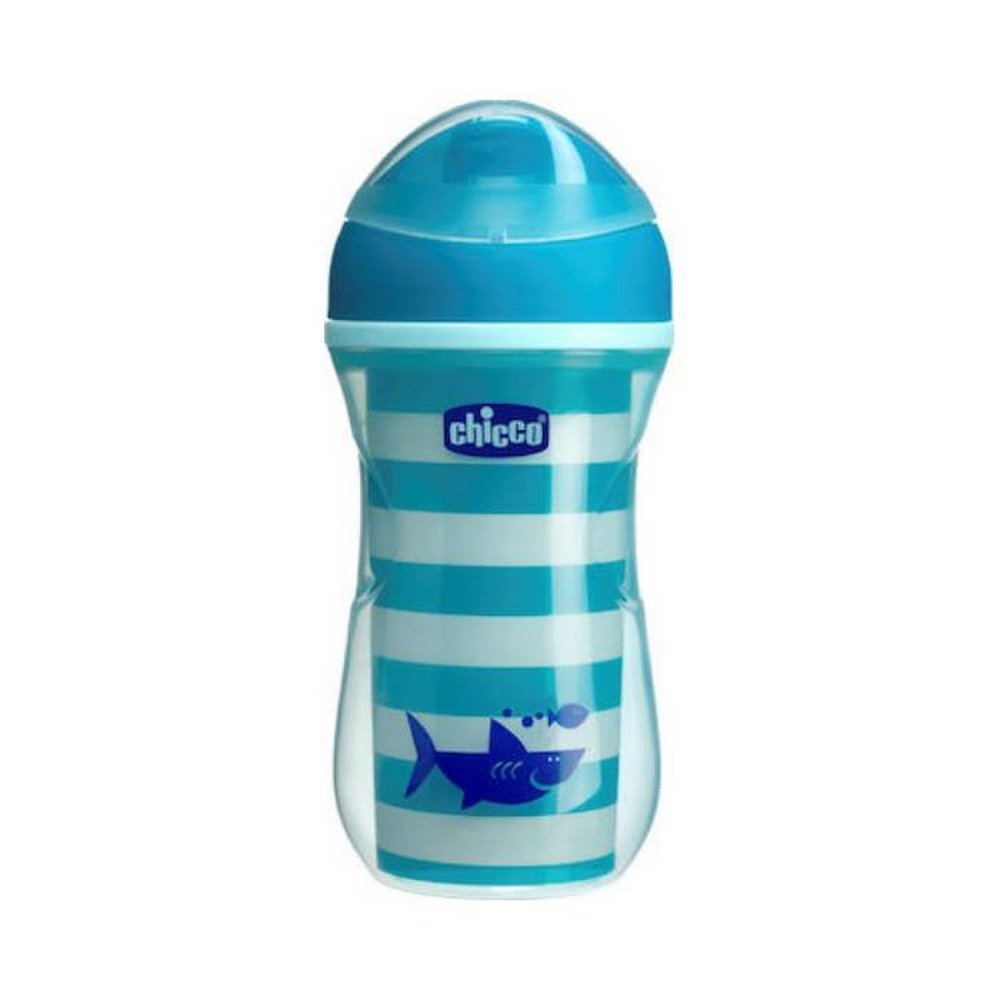 Chicco Active Cup Insulated Bottle Κύπελλο Μπλε 14m+, 266ml