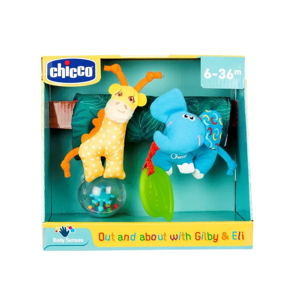 Chicco Παιχνίδι Καροτσιού Gilbi & Eli, 1τμχ Chicco Παιχνίδι Καροτσιού Gilbi & Eli, 1τμχ