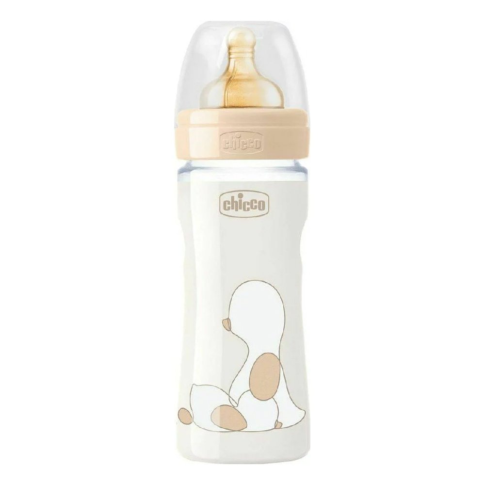 Chicco Original Touch Γυάλινο Μπιμπερό 0m+, 240ml