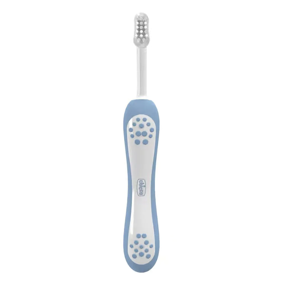 Chicco First Milk Teeth Οδοντόβουρτσα Σιέλ για 6-36m, 1τμχ Chicco First Milk Teeth Οδοντόβουρτσα Σιέλ για 6-36m, 1τμχ