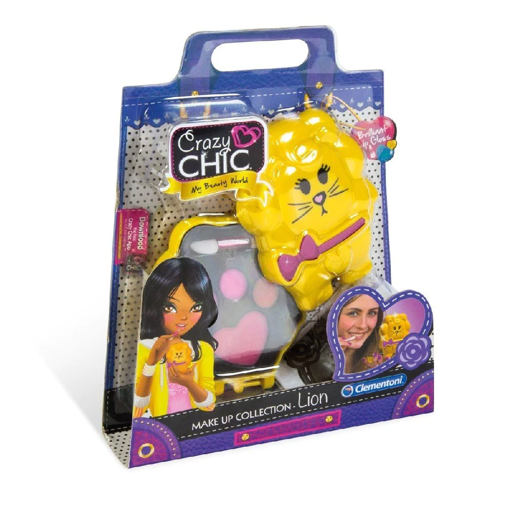 Crazy Chic Mini Trousse Leoncino Παλέτα Μακιγιάζ για Κορίτσια, 1τμχ Crazy Chic Mini Trousse Leoncino Παλέτα Μακιγιάζ για Κορίτσια, 1τμχ