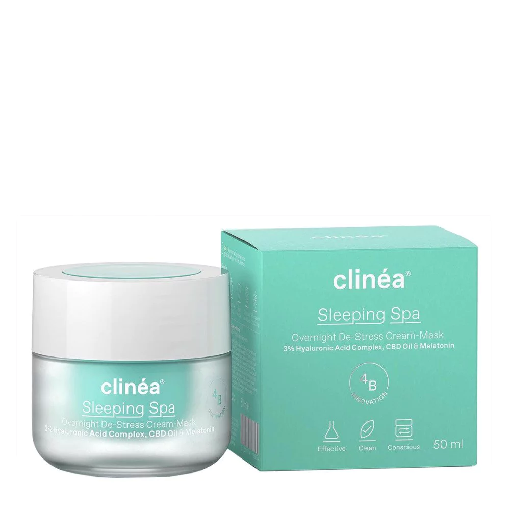 Clinéa Sleeping Spa Κρέμα Μάσκα De-Stress Nυκτός, 50ml Clinéa Sleeping Spa Κρέμα Μάσκα De-Stress Nυκτός, 50ml