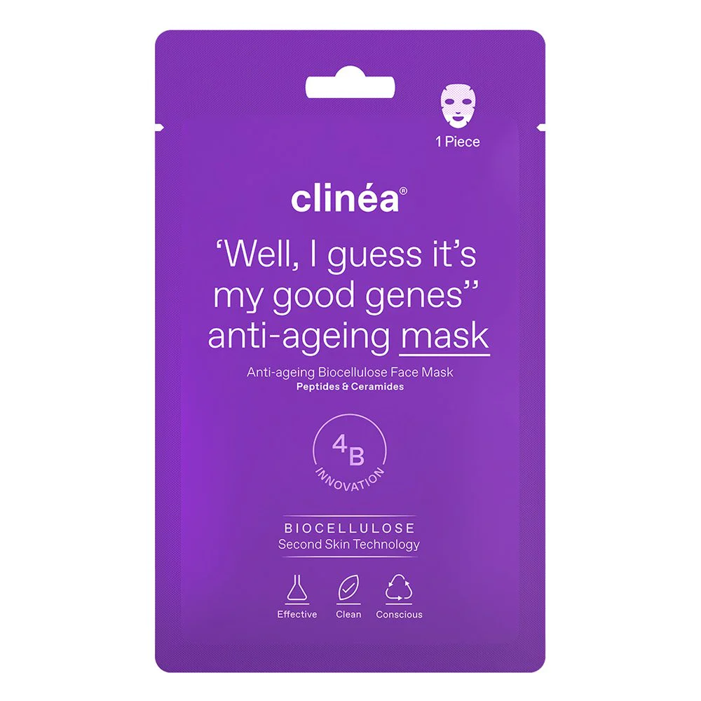 Clinéa Μάσκα Προσώπου Αντιγήρανσης Anti-Ageing Biocellulose Face Mask, 1τμχ Clinéa Μάσκα Προσώπου Αντιγήρανσης Anti-Ageing Biocellulose Face Mask, 1τμχ