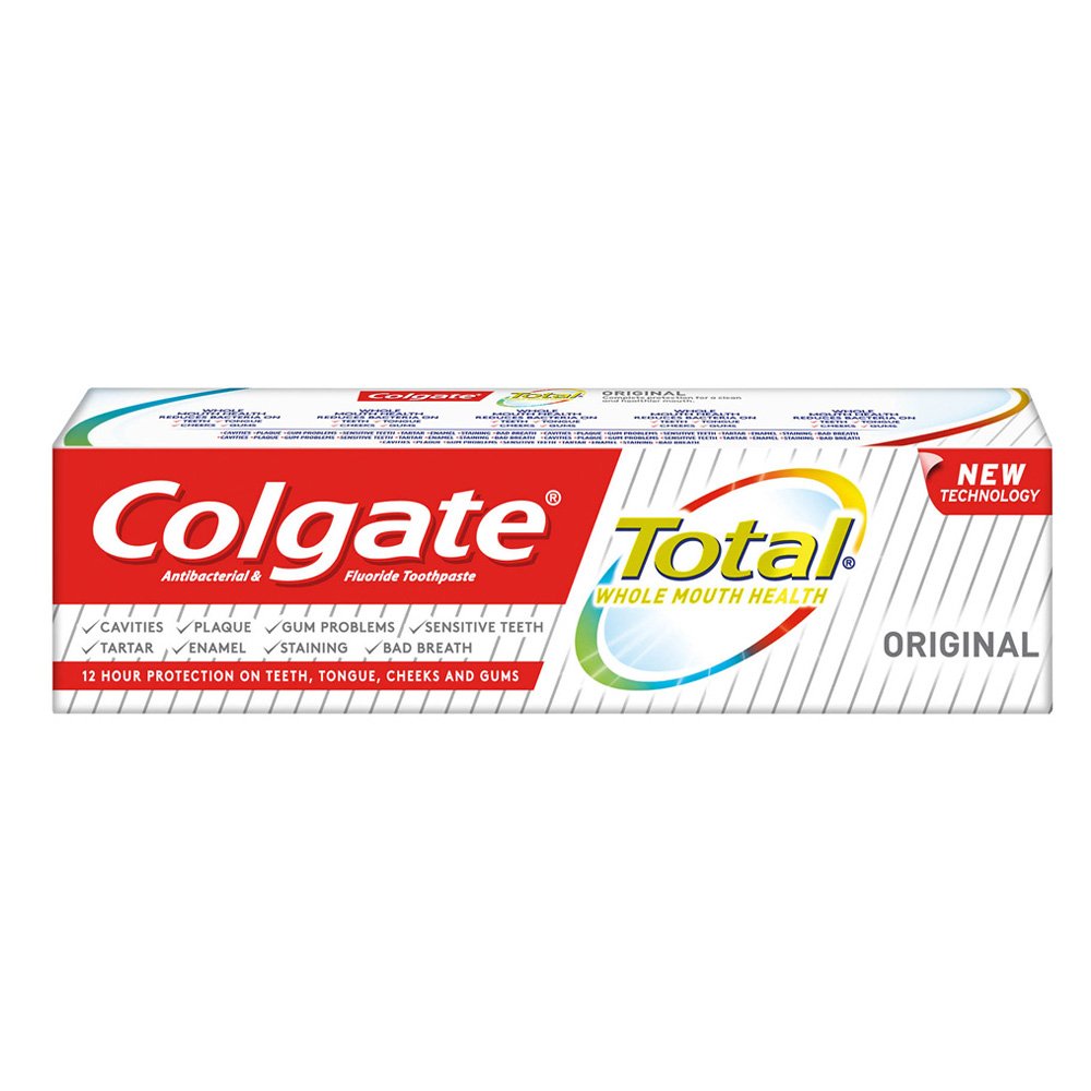 Colgate Total Original Οδοντόκρεμα για 12ωρη Προστασία, 75ml