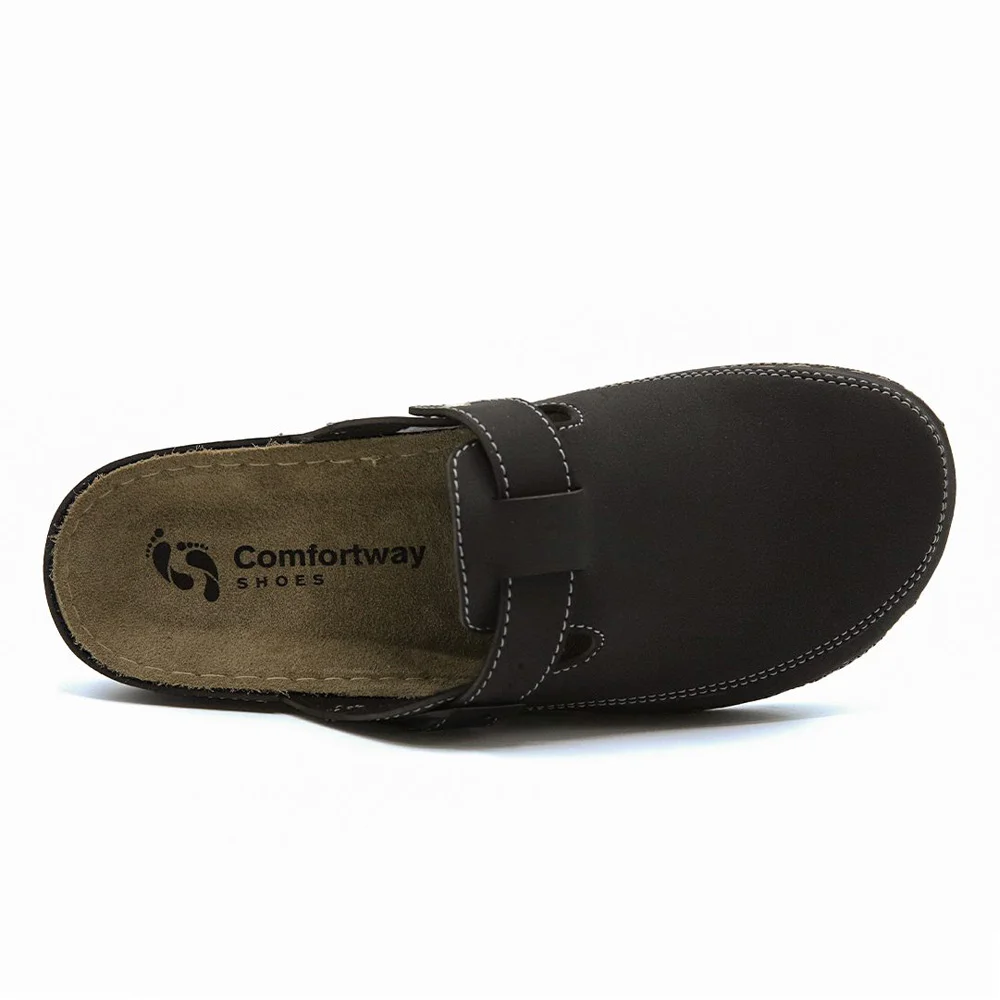 Comfort Way Αντρικές Ανατομικές Παντόφλες Μαύρες, 1ζευγάρι Comfort Way Αντρικές Ανατομικές Παντόφλες Μαύρες, 1ζευγάρι