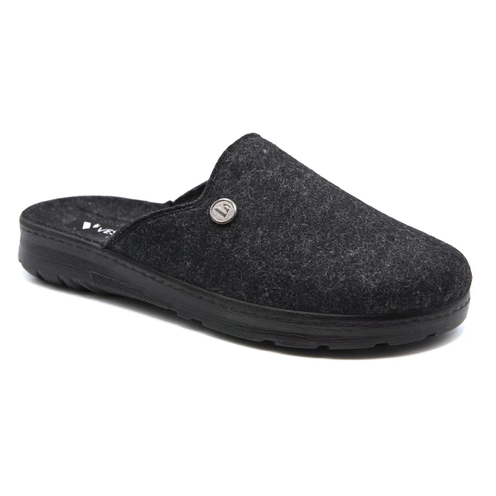 Comfort Way Αντρικές Μαύρες Παντόφλες Vesna, 1ζευγάρι Comfort Way Αντρικές Μαύρες Παντόφλες Vesna, 1ζευγάρι