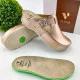 Comfort Way Ανατομικά Δερμάτινα Σαμπό Ροζ Χρυσο κωδ.300, 1ζευγάρι Comfort Way Ανατομικά Δερμάτινα Σαμπό Ροζ Χρυσο κωδ.300, 1ζευγάρι