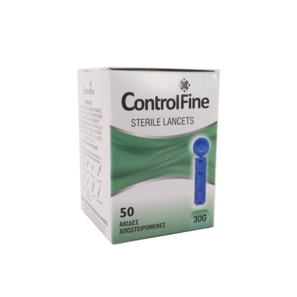 ControlFine Sterile Lancets Σκαρφιστήρες 30G, 50τμχ