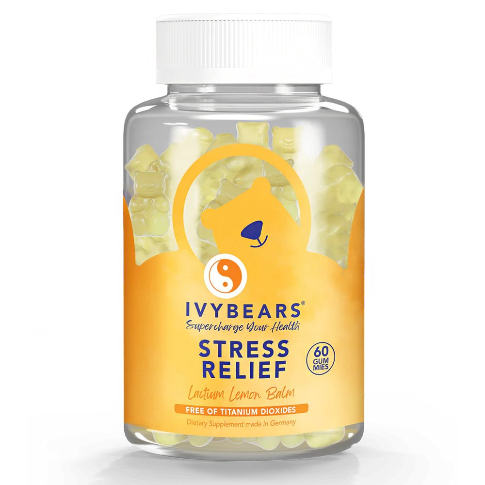 Mey IvyBears Stress Relief Συμπλήρωμα Διατροφής με Σύμπλεγμα Βιταμινών που Προσφέρουν Εσωτερική Ισορροπία και Ηρεμία με Φυσικό Τρόπο, 60 ζελεδάκια