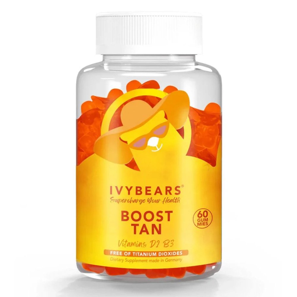 Ivybears Boost Tan για Βελτιστοποίηση του Μαυρίσματος, 60 ζελεδάκια