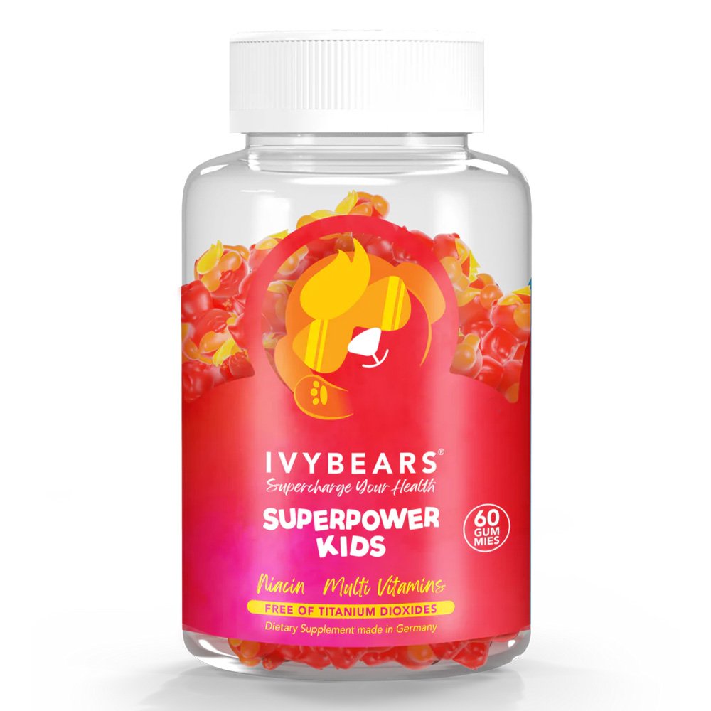 Ivybears Superpower Kids για Ενίσχυση του Ανοσοποιητικού Συστήματος του Παιδιού, 60 Ζελεδάκια