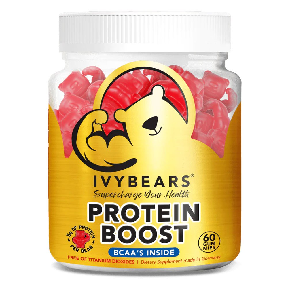 Ivybears Protein Boost 60caps Συμπλήρωμα Διατροφής Πρωτεΐνης, 60 ζελεδάκια