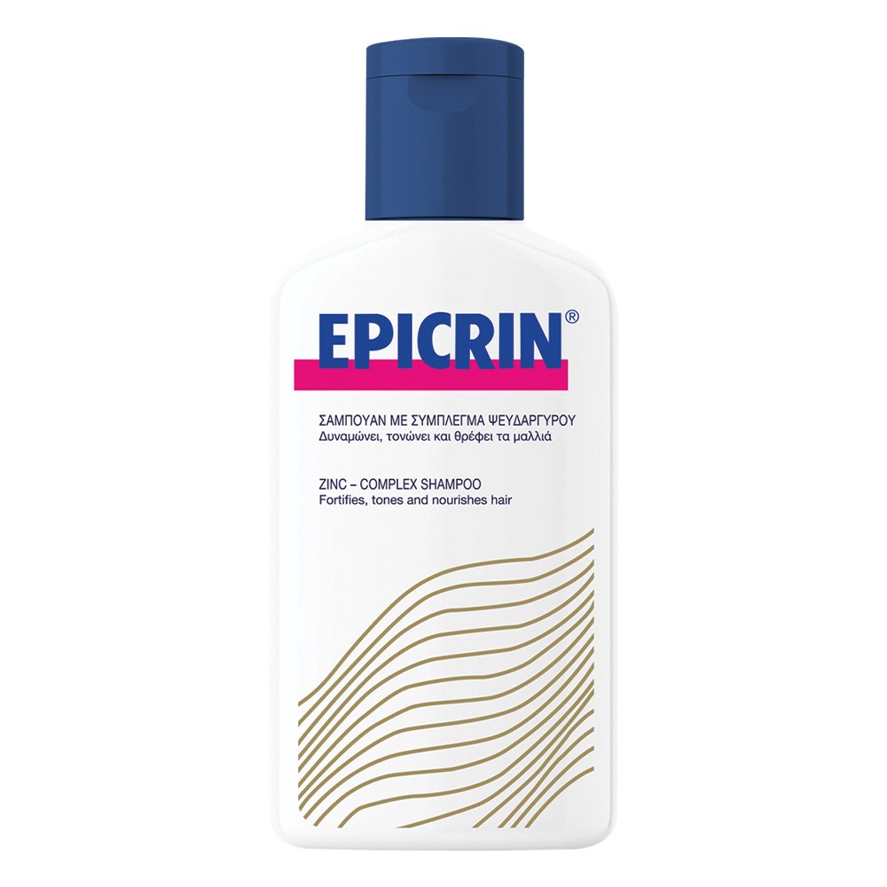  Epicrin Shampoo Σαμπουάν Φροντίδας Μαλλιών Κατάλληλο για Καθημερινή Χρήση, 200ml