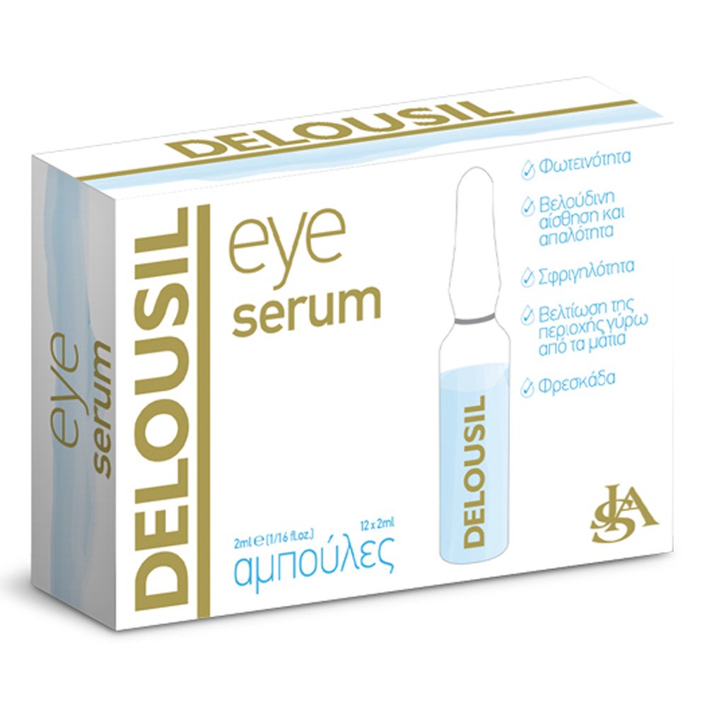Delousil Eye Repair Serum Αμπούλες για την Περιοχή των Ματιών, 1αμπούλα
