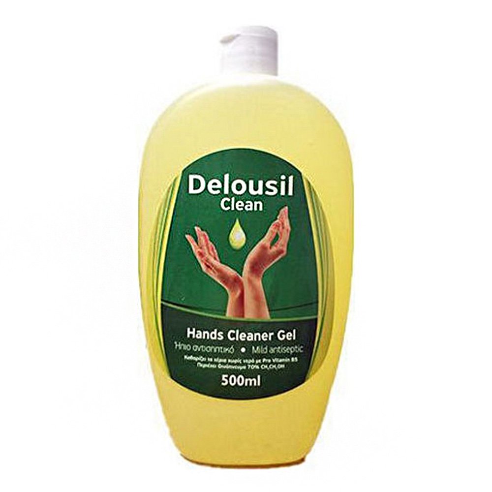 Delousil Hands Cleaner Gel Αντισηπτικό Xεριών, 500ml