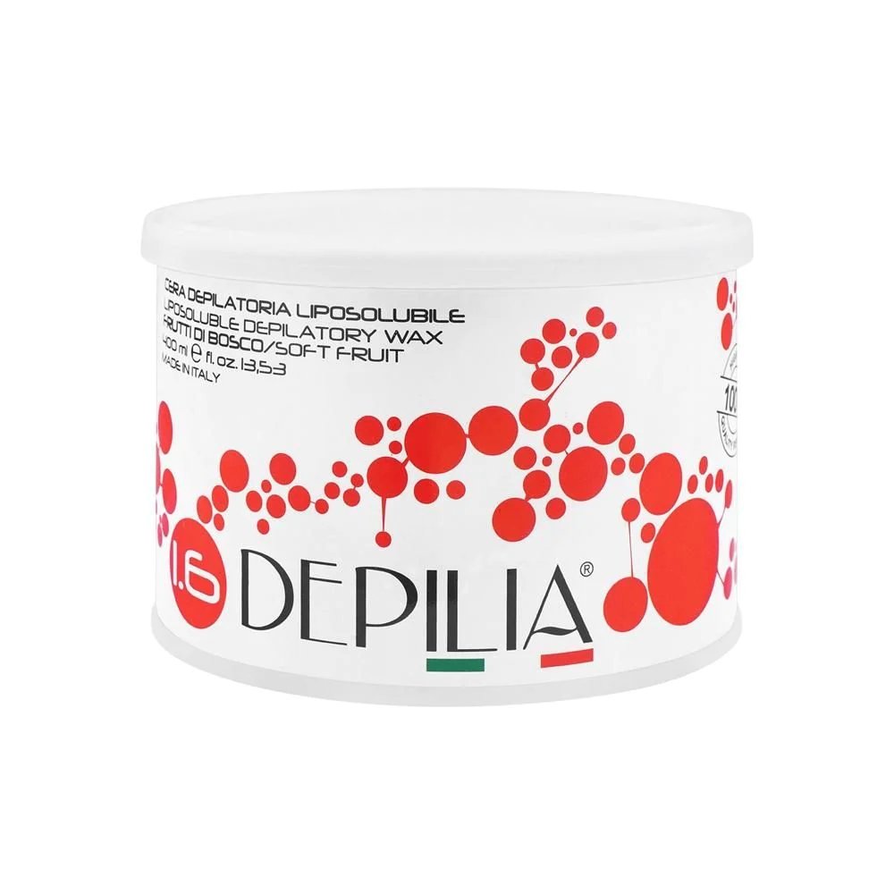 Depilia Κερί Αποτρίχωσης σε Δοχείο για Πρόσωπο & Σώμα Soft Fruit, 400ml	