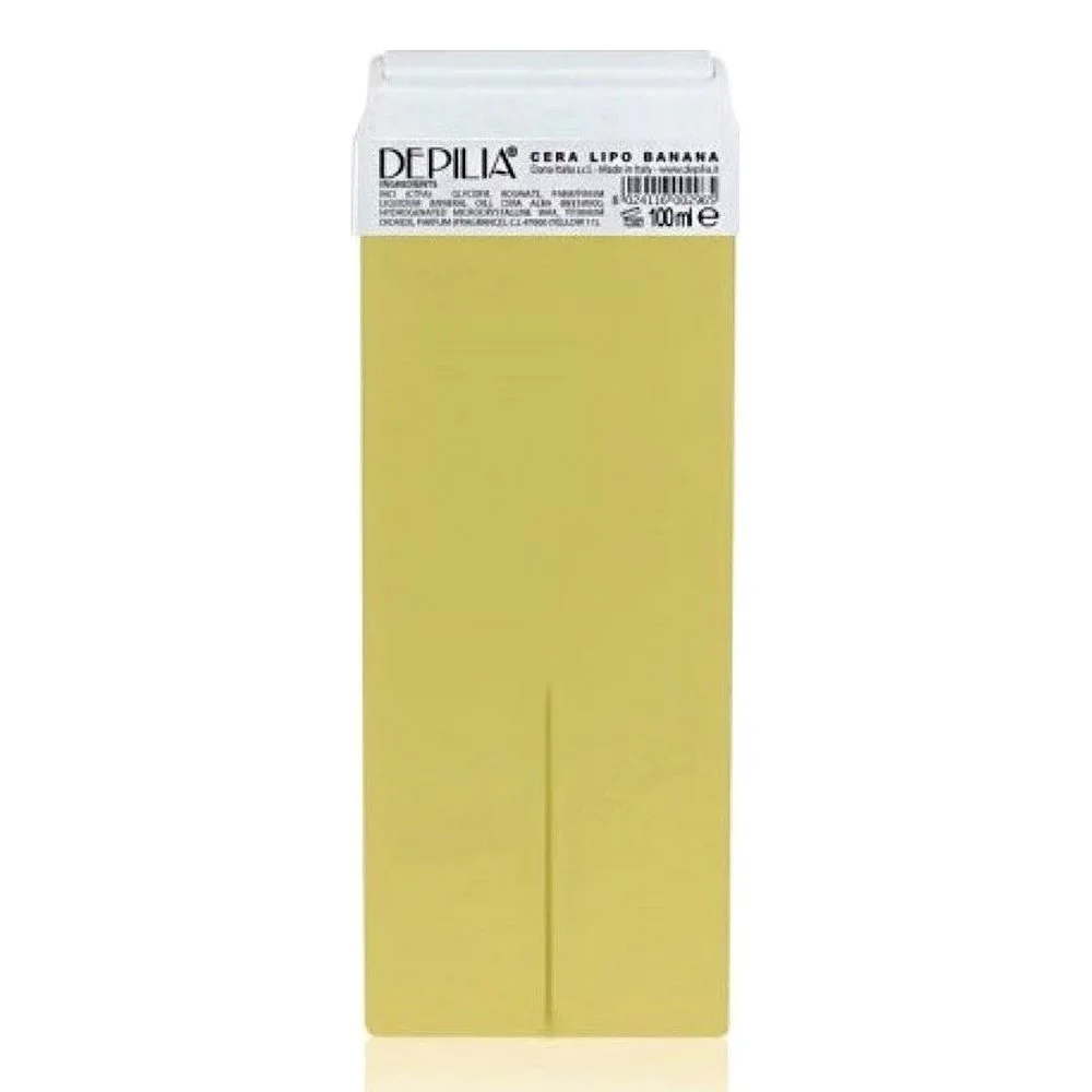Depilia Κερί Αποτρίχωσης Ρολέτα Μπανάνα, 100ml