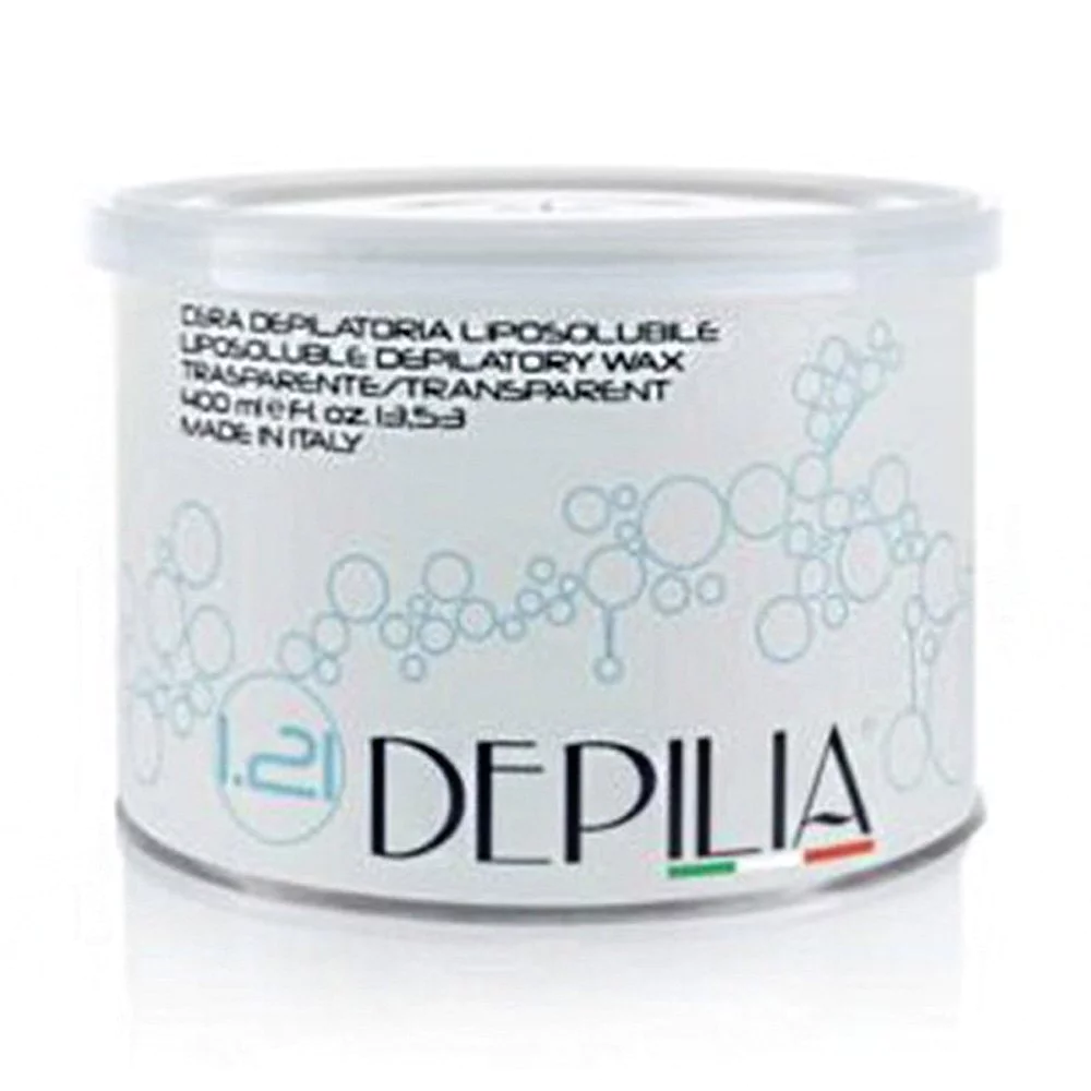 Depilia Κερί Αποτρίχωσης Δοχείο Gel Transparent Διάφανο, 400ml Depilia Κερί Αποτρίχωσης Δοχείο Gel Transparent Διάφανο, 400ml