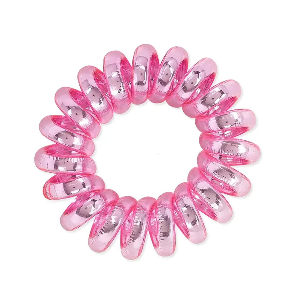 Dessata Hair Ties Set Λαστιχάκια Μαλλιών Ροζ Μεταλλιζέ, 6τμχ Dessata Hair Ties Set Λαστιχάκια Μαλλιών Ροζ Μεταλλιζέ, 6τμχ