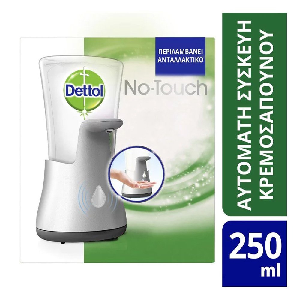 Dettol No Touch Συσκευή Κρεμοσάπουνου & Ανταλλακτικό Aloe Vera, 250ml